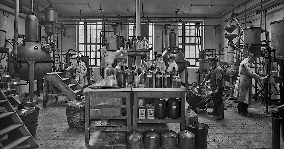 Fabrik Rudolf Lauche, 1920 © Stadtgeschichtliches Museum Leipzig, Atelier Hermann Walter