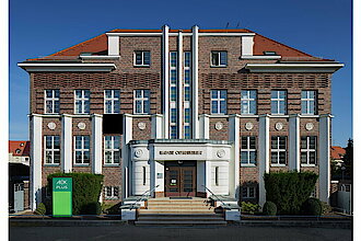 Das AOK-Gebäude in Delitzsch, Foto: Bertram Kober