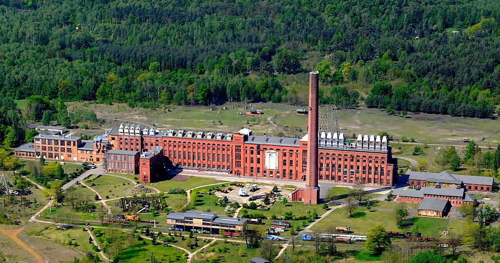Luftbildaufnahme der Energiefabrik Knappenrode, Foto: Energiefabrik Knappenrode
